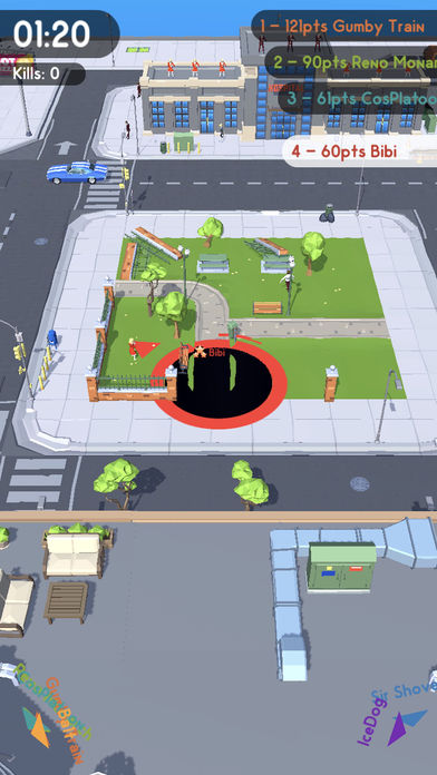 holeio黑洞大作战修改版 游戏截图